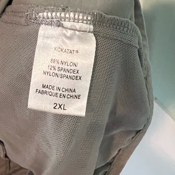 Kokatat Men's Light Weight Full Zip Up X-Jacket in Light Gray - Picture 7 of 12